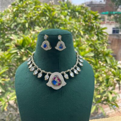 Polki Necklace LUXURY Amrapali Inspired Multi Kundan Necklace