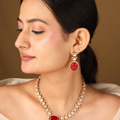 Sabyasachi Inspired Victorian Polki Necklace