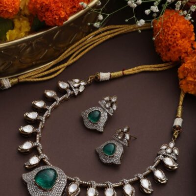 Sabyasachi Inspired Victorian Polki Necklace