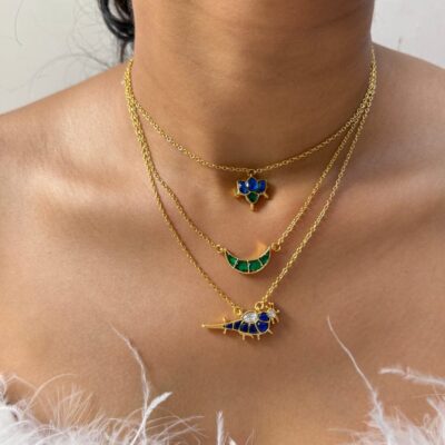 Layered Lotus peacock