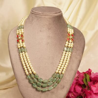 Green beads Necklace