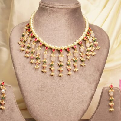 Pink Handmade Necklace