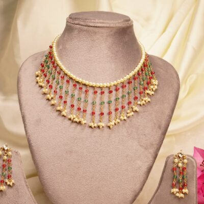 Multi Beads Handmade Necklace