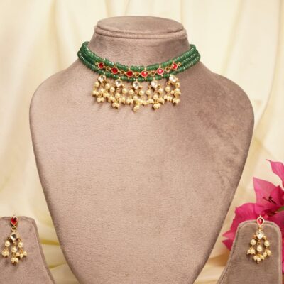 Green Handmade Necklace