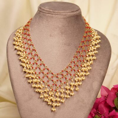 Red Handmade Necklace