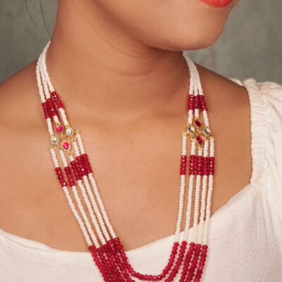 Red Beads Necklace