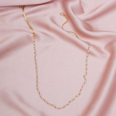 Long Pearl Necklace