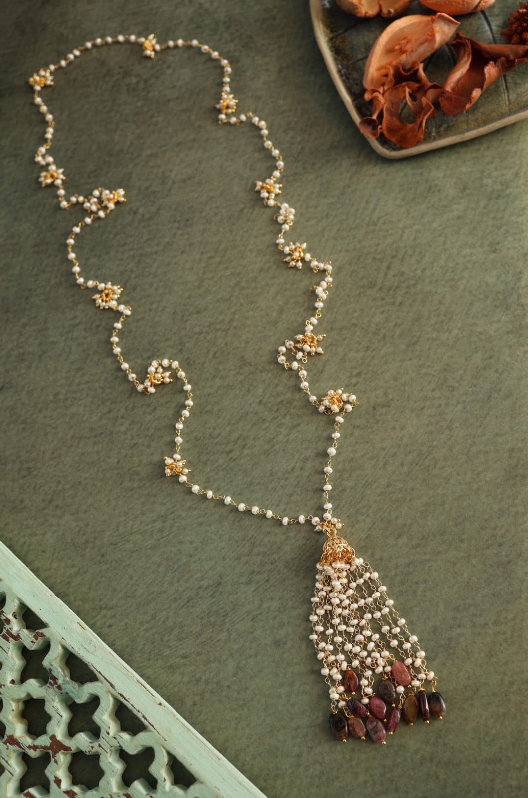 Long Pearl Necklace - Image 2