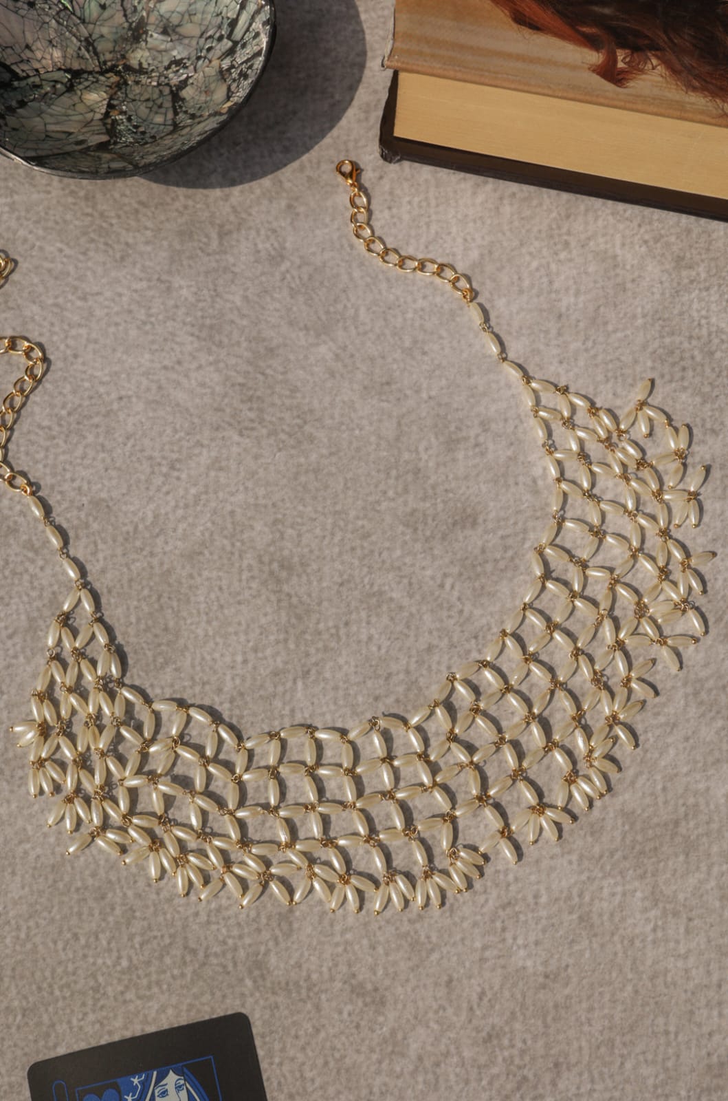 Rice Pearl Necklace