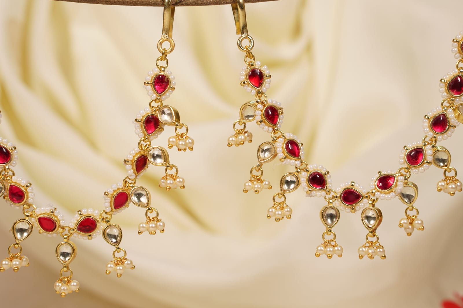 Gold Finish Ear Chain - Image 4