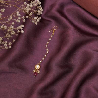 Kundan Maang tika For Kids