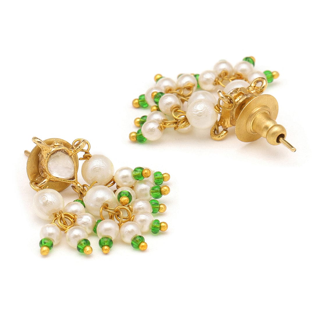 Kundan Maang tika With Earring For Kids - Image 6