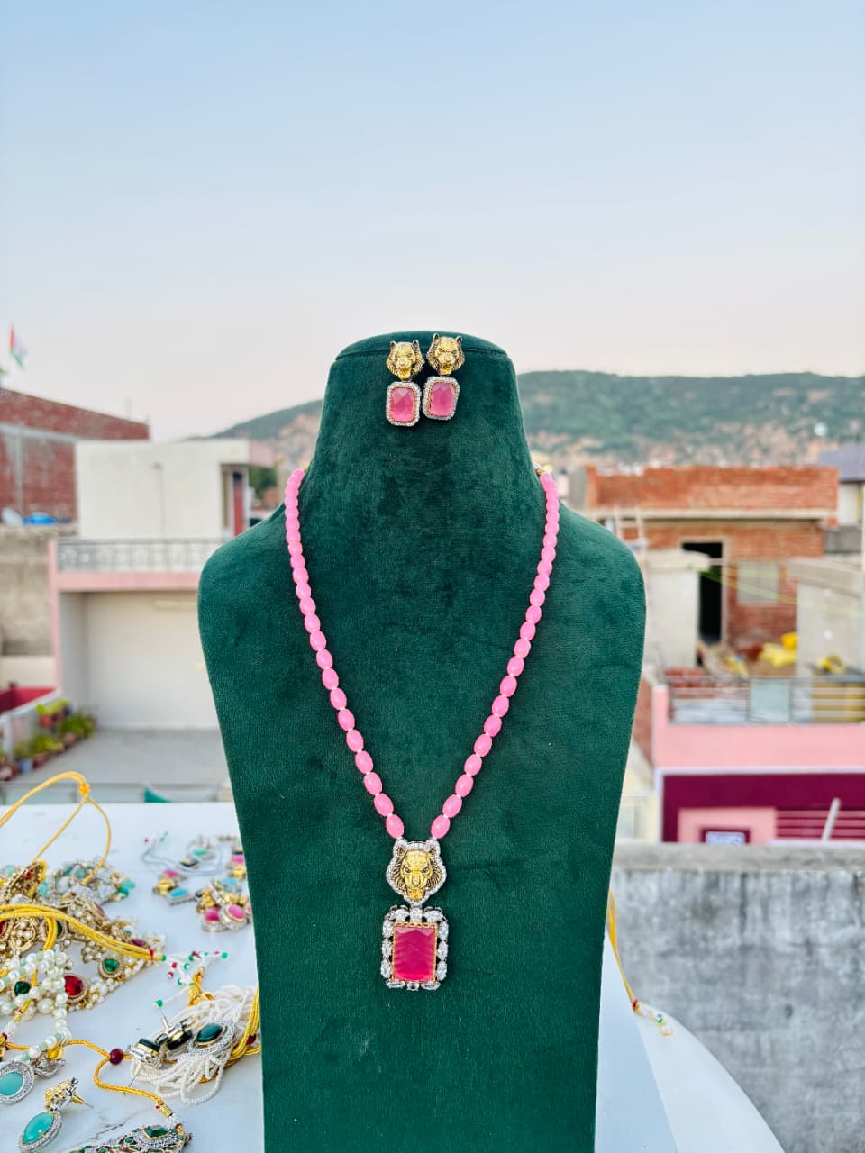 Lion Jaguar Kundan Choker Set: Sabyasachi Inspired Indian Jewelry