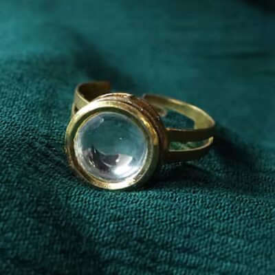 Kundan Adjustable Ring