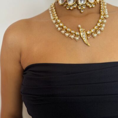 Kundan Neckpiece Pack Of 2