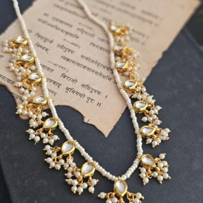 Pearl-Kundan Necklace