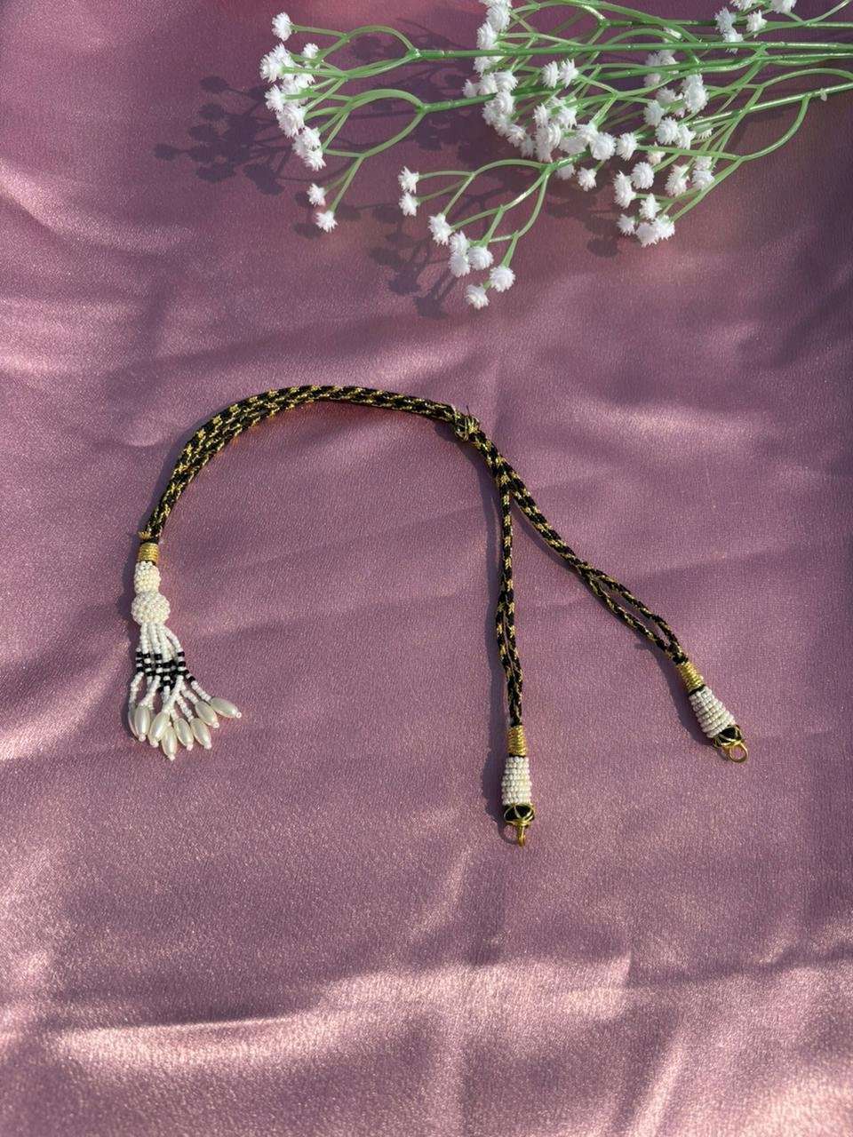 Adjustable Black Silk Thread Necklace Cord