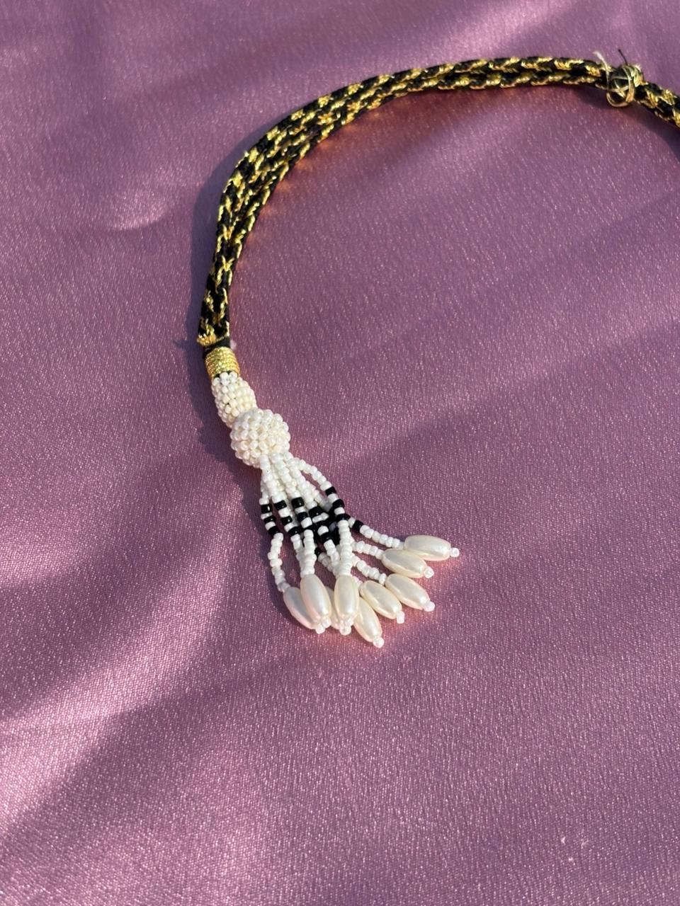 Adjustable Black Silk Thread Necklace Cord - Image 3