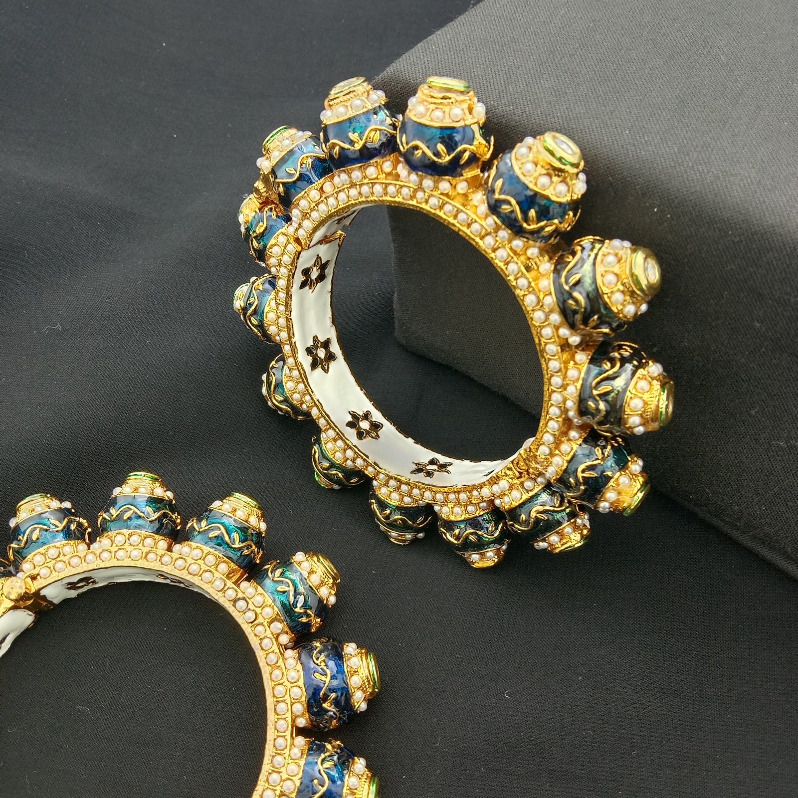 Traditional Meenakari Bridal Bangle Set (Pack Of 2)