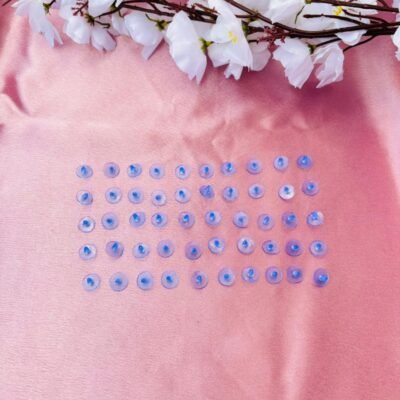 Earring Back Stopper In Rubber (50 Piece)