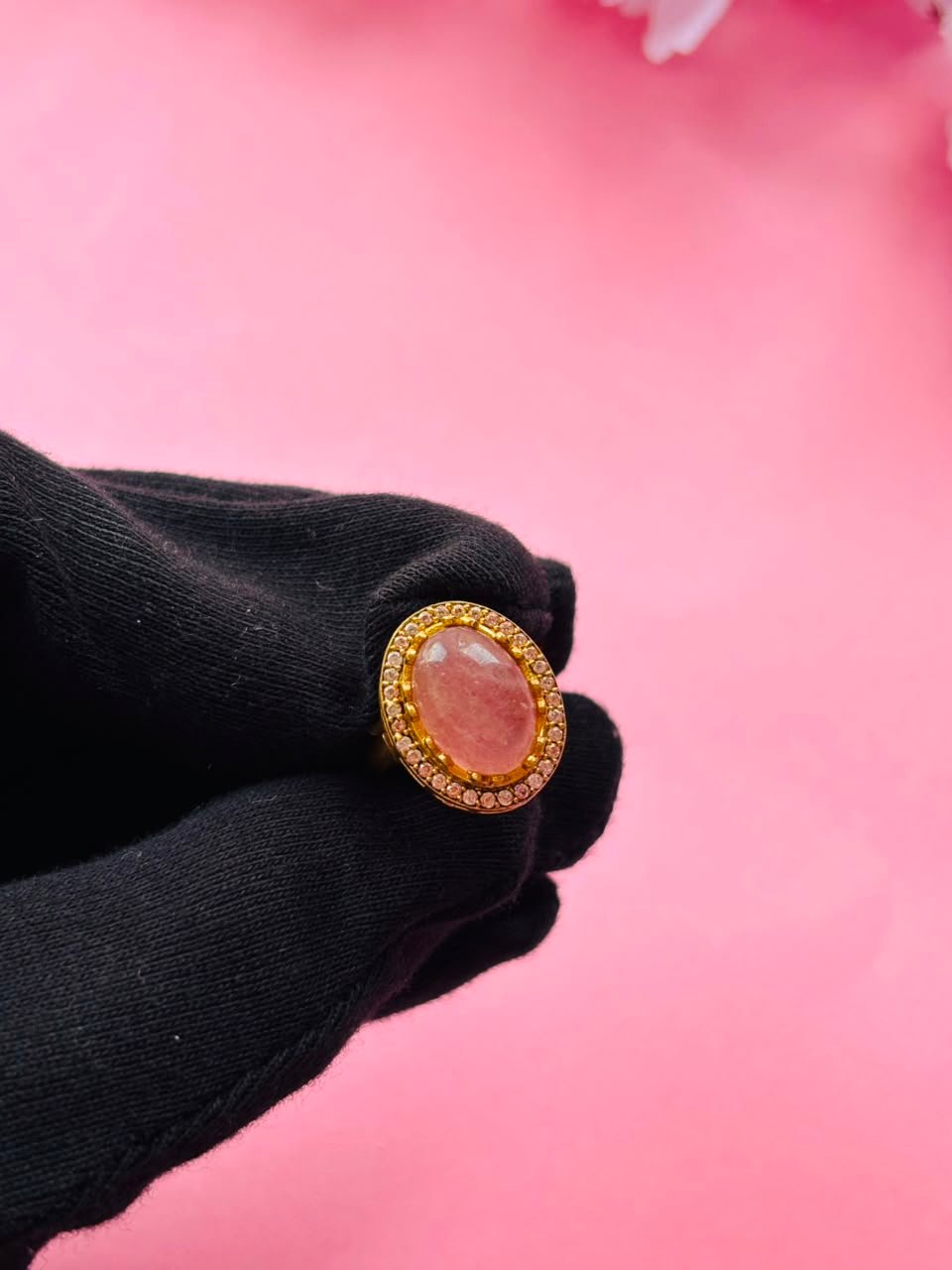 Handcrafted Minimalist Gemstone Ring - Image 4