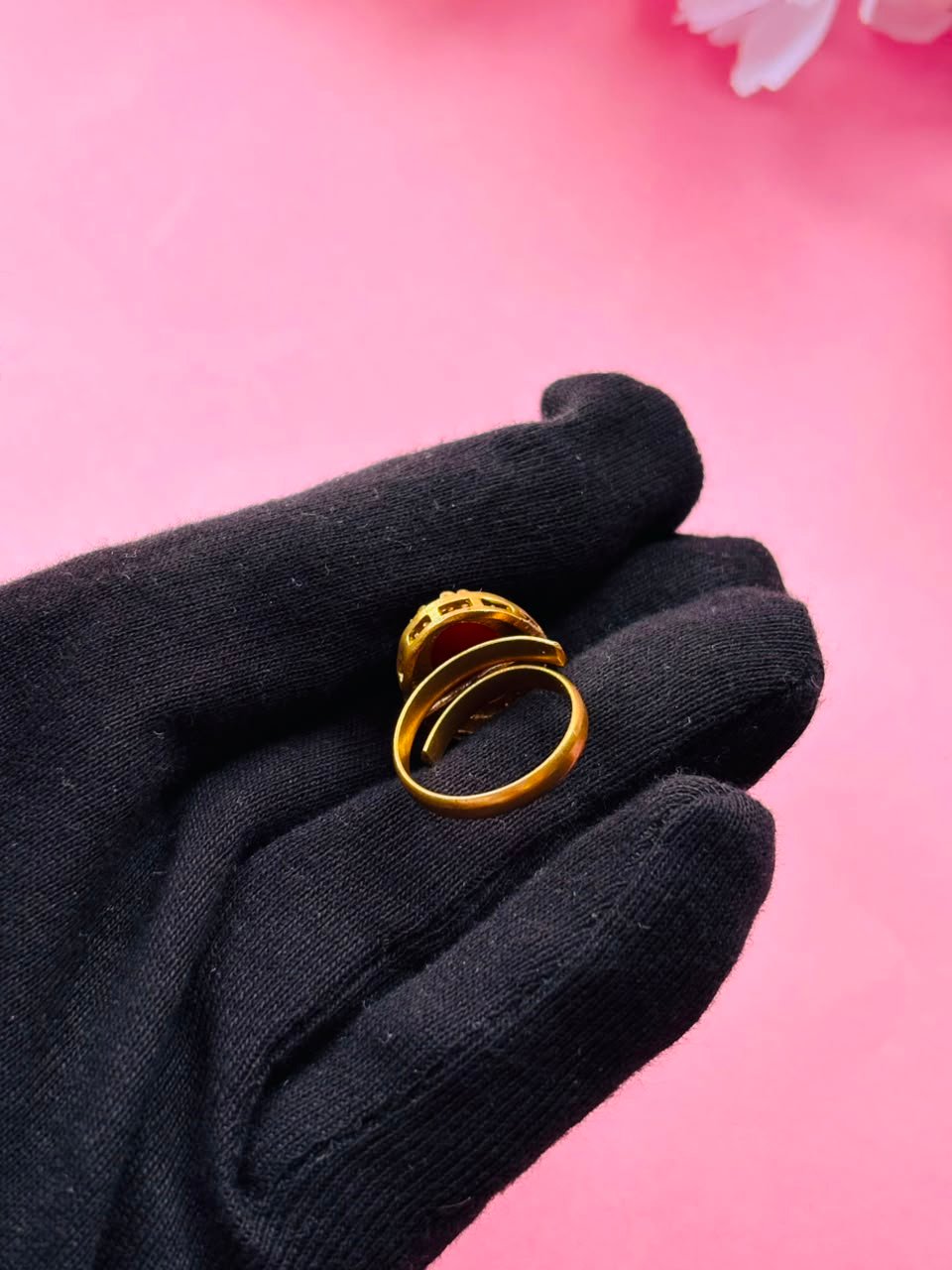 Handcrafted Minimalist Gemstone Ring - Image 6