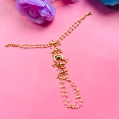Kundan Moon Hathphool (Pack Of 2)